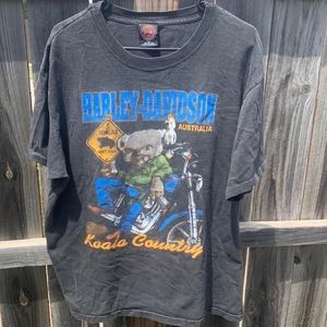 Vintage 90’s Harley Davidson Australia single stitch tshirt